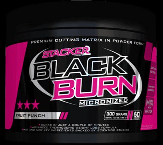 Stacker 2 Black Burn Micronized με Γεύση Πορτοκάλι 300gr