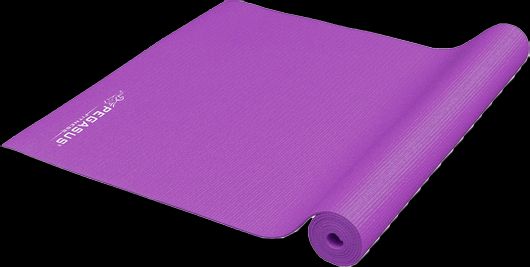 Pegasus Στρώμα Yoga Mat PVC 173 x 61cm x 4mm 960gr Μωβ