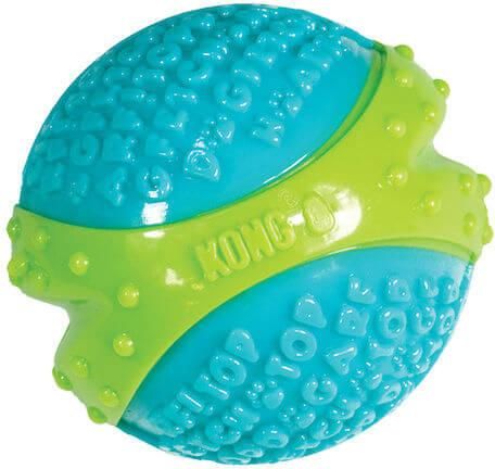 Παιχνίδι Σκύλου Kong Core Μπάλα Ενδυνάμωσης Μedium Γαλάζιο