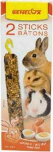 Τροφή για Τρωκτικά Benelux Στικ με Αυγό & Μελί 2τμχ