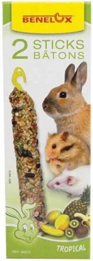 Τροφή για Τρωκτικά Benelux Στικ με Μπανάνα 2τμχ