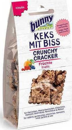 Τροφή για Χάμστερ Bunny Keks Mit Biss Cracker Φρούτα 50gr