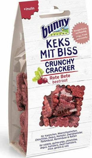 Τροφή για Χάμστερ Bunny Keks Mit Biss Cracker Κοκκινογούλι 50gr