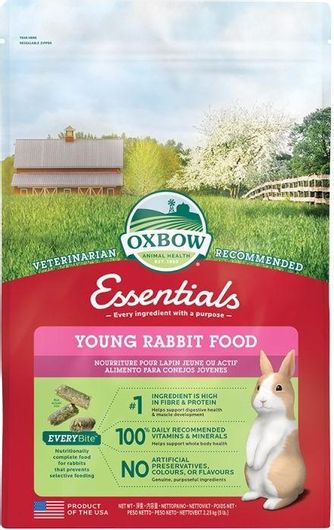 Τροφή Τρωκτικού Oxbow Essentials Junior Rabbit 2.27kg