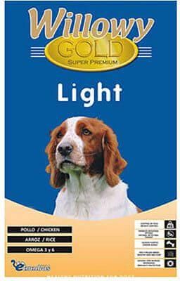 Ξηρά Τροφή για Παχύσαρκους Σκύλους Elmubas Willowy Gold Light 15kg