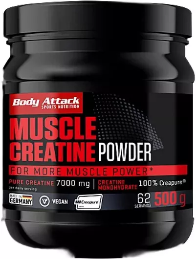 Body Attack Muscle Creatine 500gr