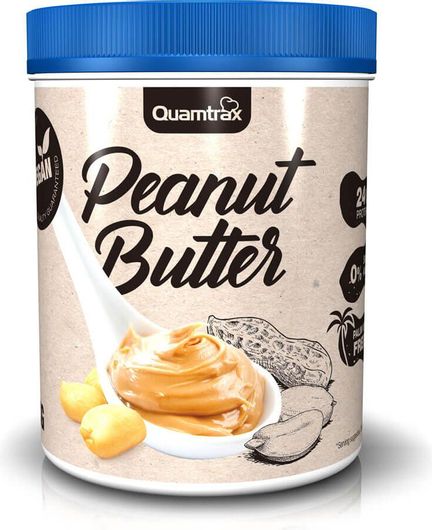 Φυστικοβούτυρο Quamtrax Τραγανό 1kg
