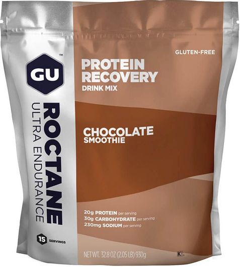 GU Protein Recovery Drink Mix Πρωτεΐνη Ορού Γάλακτος Χωρίς Γλουτένη με Γεύση Σοκολάτα 915gr