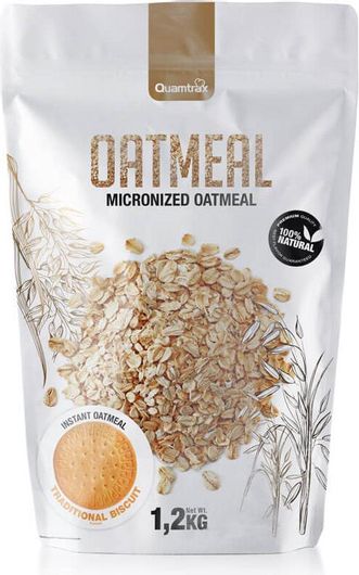 Δημητριακά Oatmeal Quamtrax με Γεύση Μπισκότο 1200g