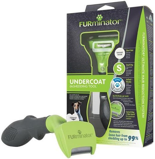 Βούρτσα Furminator για Κοντότριχα Σκυλιά Small Πράσινο