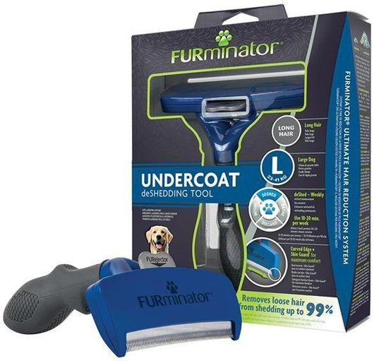 Βούρτσα Furminator Large Για Μακρυτριχα Σκυλιά
