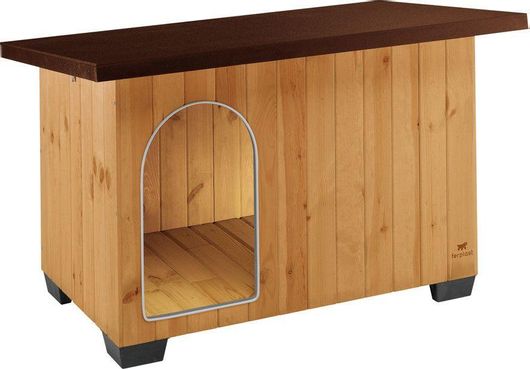 Σπιτάκι Σκύλου Ferplast Baita Ξύλινο Καφέ 141x86.5x87cm