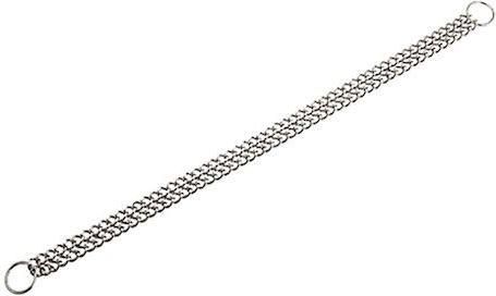 Πνίχτης Σκύλου Pet Interest Double Row Chain Silver S 2mmx40cm Ασημί