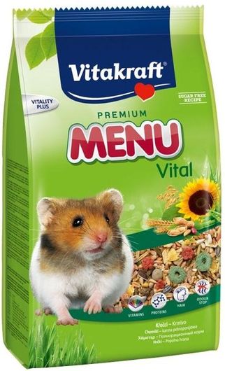 Τροφή Τρωκτικού Vitakraft Menu Vital Premium Τροφή για Χαμστερ 1kg