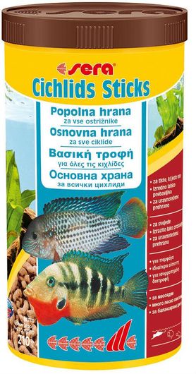 Τροφή για Κιχλίδες Sera Cichlid 1000ml
