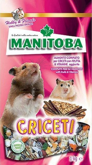 Τροφή Τρωκτικού Manitoba Για Χάμστερ Criceti 1kg