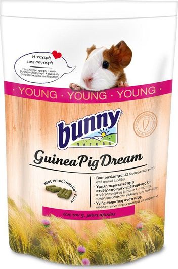 Λιχουδιά Τρωκτικού Bunny Nature Guinea Pig Dream Young 750gr