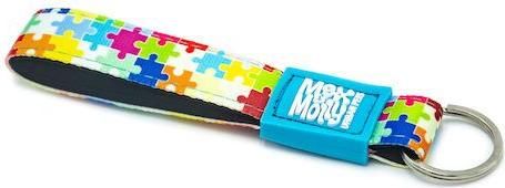 Μπρελόκ Max & Molly Puzzle Tag Υφασμάτινο 17.5cm Πολύχρωμο
