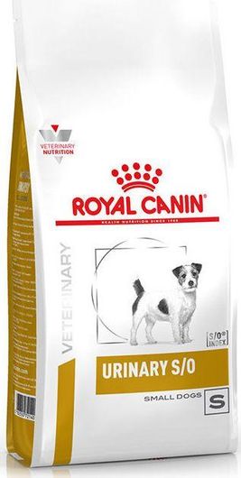 Royal Canin Veterinary Urinary S/O Small Dogs 1.5kg Ξηρά Τροφή για Ενήλικους Σκύλους Μικρόσωμων Φυλών με Κοτόπουλο, Ρύζι και Καλαμπόκι