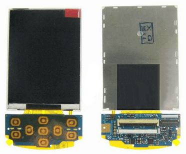 Οθόνη & Πλακέτα για Άνω Πληκτρολογίου Samsung G810 