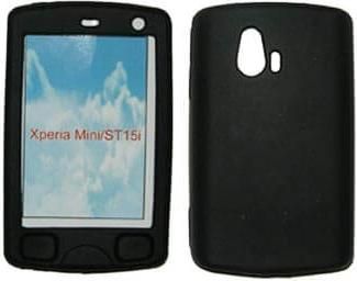 Universal Θήκη Κινητού Volte-Tel SONY XPERIA MINI ST15i ΣΙΛΙΚΟΝΗΣ BLACK