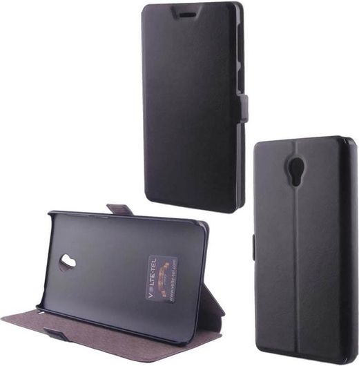 Θήκη Volte-Tel Lenovo S860 Pu Leather Book-Stand Black