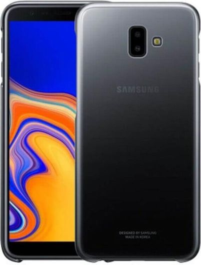 Θήκη Κινητού Samsung J6 Plus J610 Gradation Cover Ef-Aj610Cbegww Μαύρο 