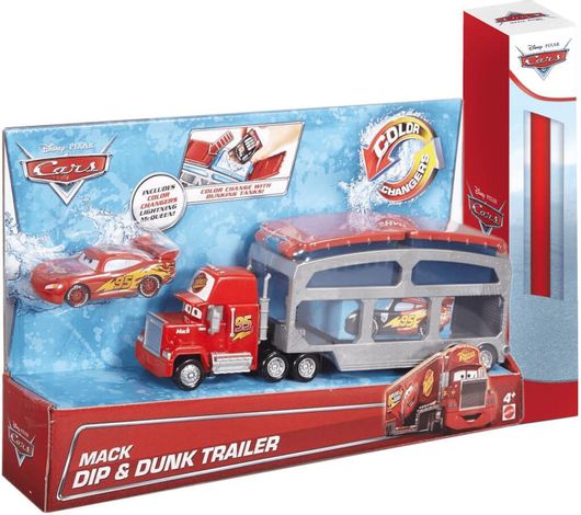 Παιχνιδολαμπάδα Mattel Disney Cars Νταλίκα Μακ με Δεξαμενή Αλλαγής Χρώματος για 4+ Ετών