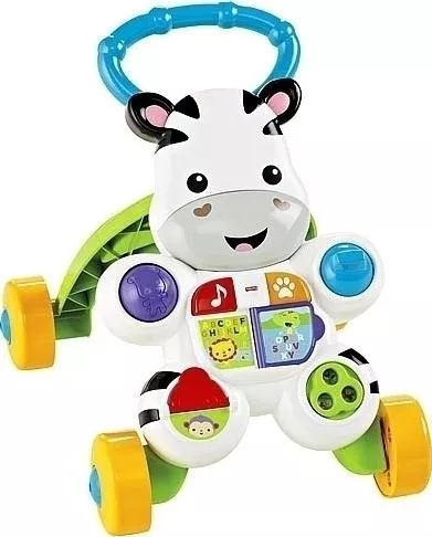 Περπατούρα Fisher Price Zebra Dld80 Λευκό
