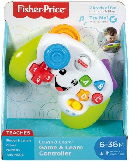 Βρεφικό Παιχνίδι Fisher Price Laugh Learn Εκπαιδευτικό Χειριστήριο με Μουσική για 6+ Μηνών