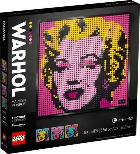 Lego Art Andy Warhol’S Marilyn Monroe 31197