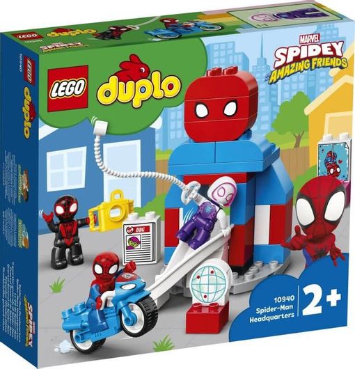 Lego Duplo Super Heroes Αρχηγείο του ΣπάιντερΜαν για 2 ετών 10940