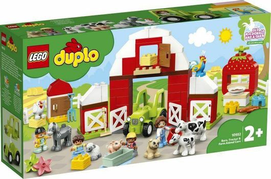 Lego Duplo: Barn Tractor & Farm Animal Care για 2+ Ετών #10952