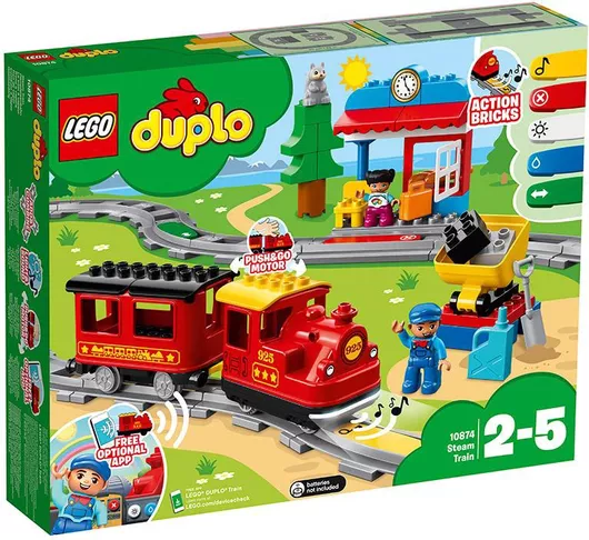 Lego Duplo: Steam Train για 2+ Ετών #10874