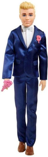 Barbie Ken Groom Wearing Suit Gtf36