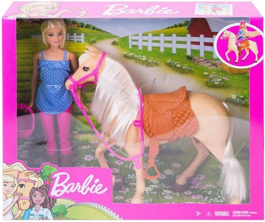 Barbie Και Άλογο Fxh13