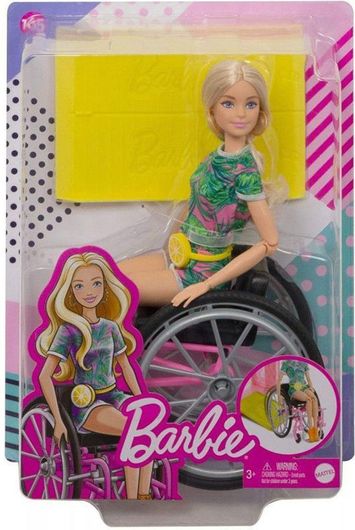 Barbie Fashionistas Με Αναπηρικό Αμαξίδιο GRB93 3+ Ετών