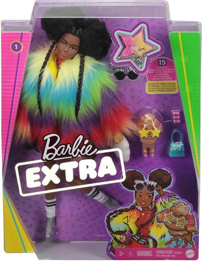 Barbie Extra Rainbow Coat GVR04