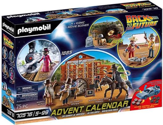Playmobil Back to the Future Advent Calendar - Περιπέτεια στην Άγρια Δύση για 5-99 ετών