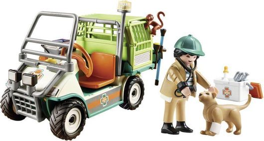 Playmobil Family Fun Vet with Caddy για 4 ετών