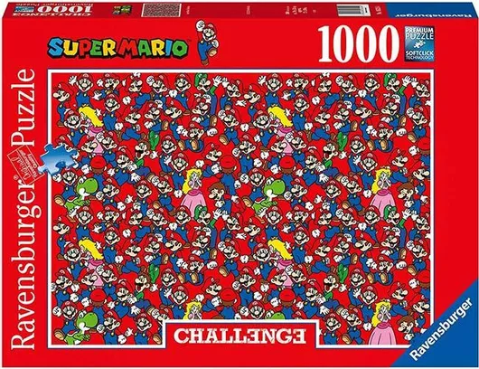 Puzzle Super Mario Bros challenge 2D 1000 Κομμάτια