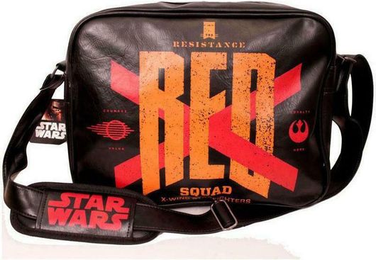 Τσαντάκι Ώμου Star Wars VII Resistance Red Squad Μαύρο