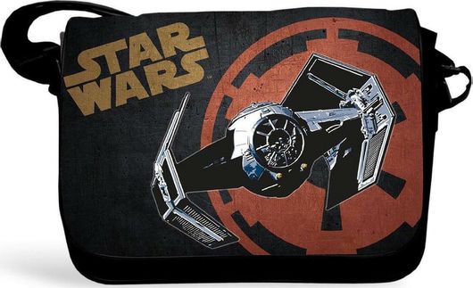 Τσάντα Ώμου Sd Toys Tie Fighter Star Wars Μαύρο
