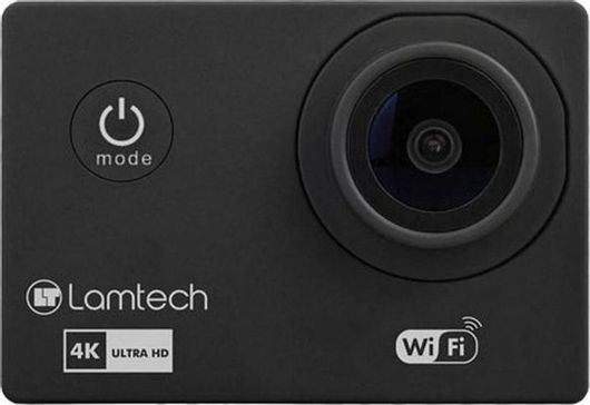 Action Camera Lamtech LAM021165 4K Ultra HD Υποβρύχια με WiFi με Οθόνη 2" Μαύρο