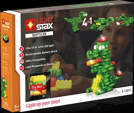 Τουβλάκια Light Stax Creative Set V2 4 in 1 για 6+ Ετών 105τμχΚωδικός: LS-S13011