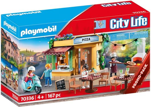 Playmobil City Life Πιτσαρία για 4+ Ετών 70336