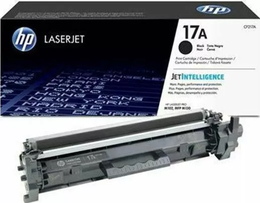 Toner Laser Εκτυπωτή HP 17A CF217A 1600 Σελίδων Μαύρο