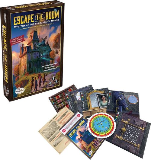Επιτραπέζιο Παιχνίδι Escape the Room: Mystery at the Stargazer's Manor για 3-8 Παίκτες 10+ Ετών (EN) Think Fun