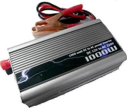 Inverter Αυτοκινήτου - Φωτοβολταϊκών 1000 Watt 12V με Θύρα USB Tbe 1000