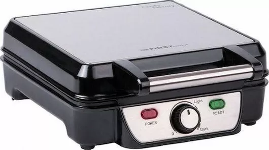 Βαφλιέρα First Austria FA53053 4 Θέσεων Ορθογώνιο 1100W Μαύρο